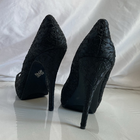 Simply Vera by Vera Wang Open Toe Pump Heels Size 9 - Picture 7 of 15